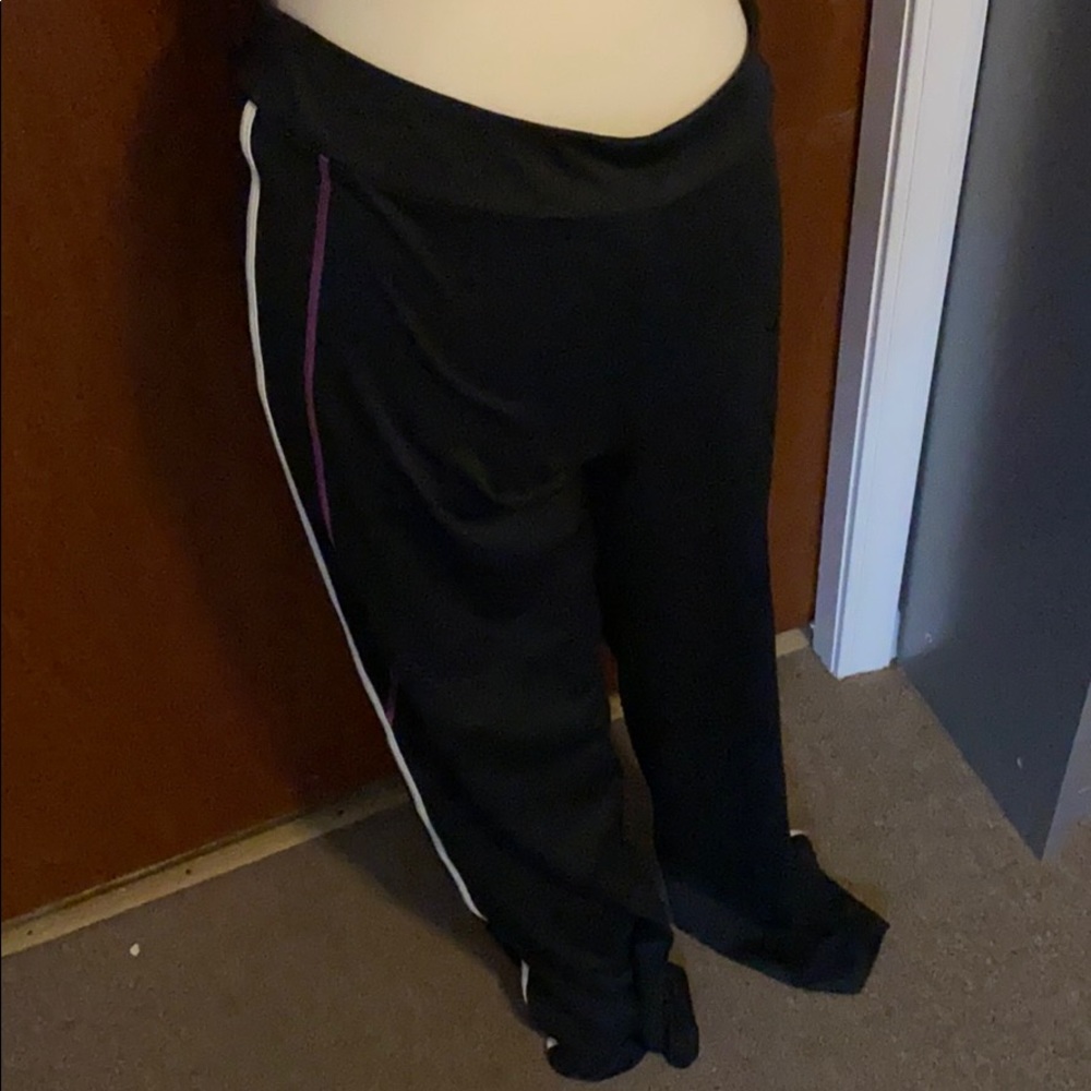 Wide leg yoga pants